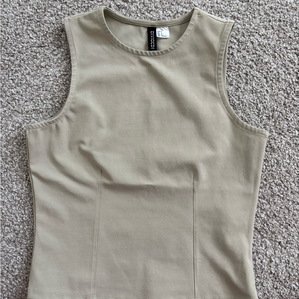 H&M Women's Tan Tank Top